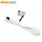 2/5pcs 1M/2M NTC 100K Ohm B3950 Thermistor 3x15mm Cartridge Sensor High Temperature for 3D V6 Upgraded Heater Block 3D Printer