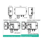 ELM110/112/116 Micro Differential Pressure Transmitter Air Pressure Transmitter Pressure Sensor 100-1000Pa