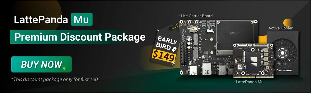 LattePanda Mu - A Micro x86 Compute Module (N100 CPU,8GB RAM,64GB eMMC)