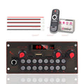 10W Bluetooth 5.0 Amplifier Board, MP3 Decoder Module with USB/AUX/FM Radio/Recording for DIY Speaker