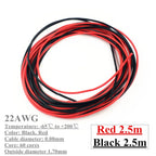 50PCS DIY Servo Extension Cable JR/Futaba Connector Male/Female Plug with 2.54 Terminal for RC Robot Airplane Car Servo ESC
