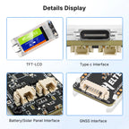 Heltec Mesh Node T114 nRF52840 SX1262 LoRa Meshtastic Board 868MHz 915MHz Ultra Low Power TFT Display Solar GPS Interface