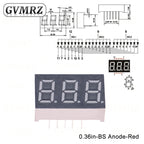 0.36inch Digital tube Common AnodeCathode Red 1 2 3 4 Bit digital Tube LED Display 7 segment