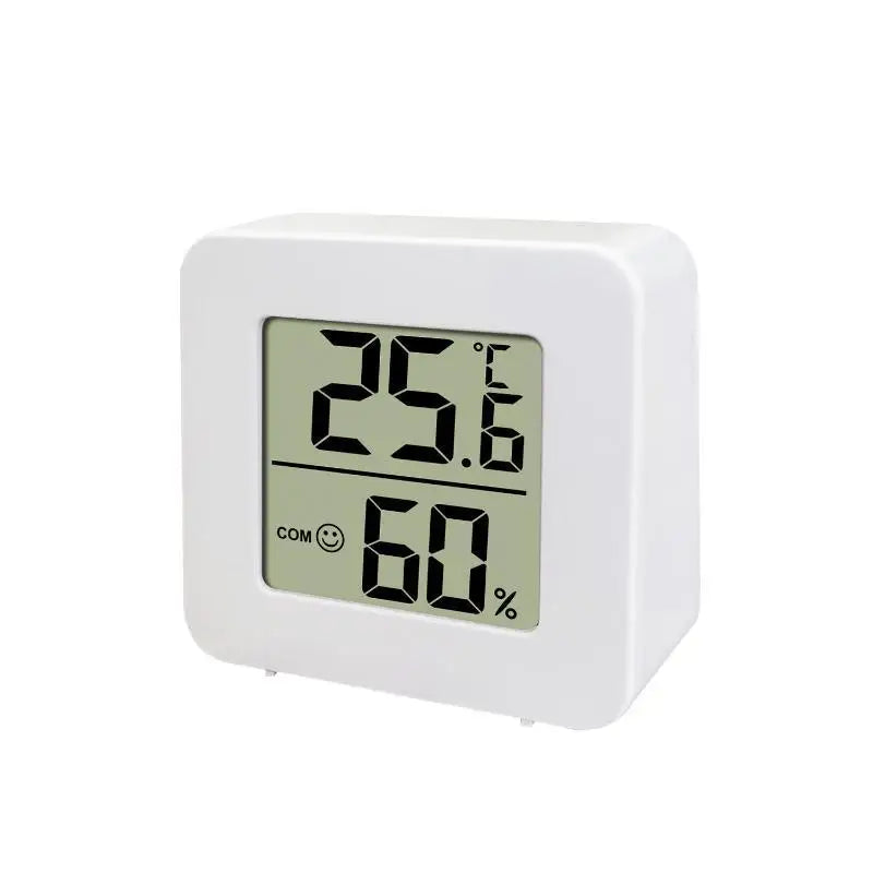Temperature Gauge Mini LCD Digital Hygrometer: Indoor Room Humidity Meter Sensor Weather Home