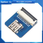 Anti-interference Ribbon FPV HDMI-Compatible Connector Flexible Flat Cable Raspberry Pi 4 Micro Mini HDMI-compatible Orange Pi