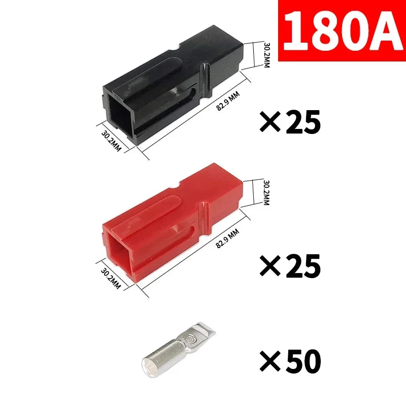 10/50/100/500 Pcs  Type Single Pole SB30 30A Plug 600V DC Battery Connector UPS Power Plug High Current Quick Plug