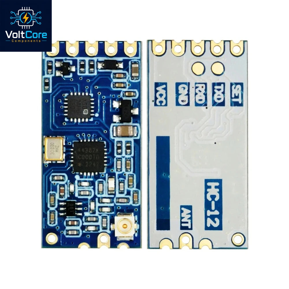 1-10pcs HC-12 SI4463 wireless microcontroller serial, 433 long-range, 1000M with antenna for Bluetooth SI4438