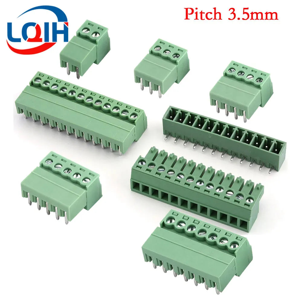15EDG KF2EDG 2.54mm 3.5mm 3.81mm 5.08mm PCB Screw Terminal Block 2 3 4 5-16Pin Male Plug Female Socket Pin Header Wire Connector