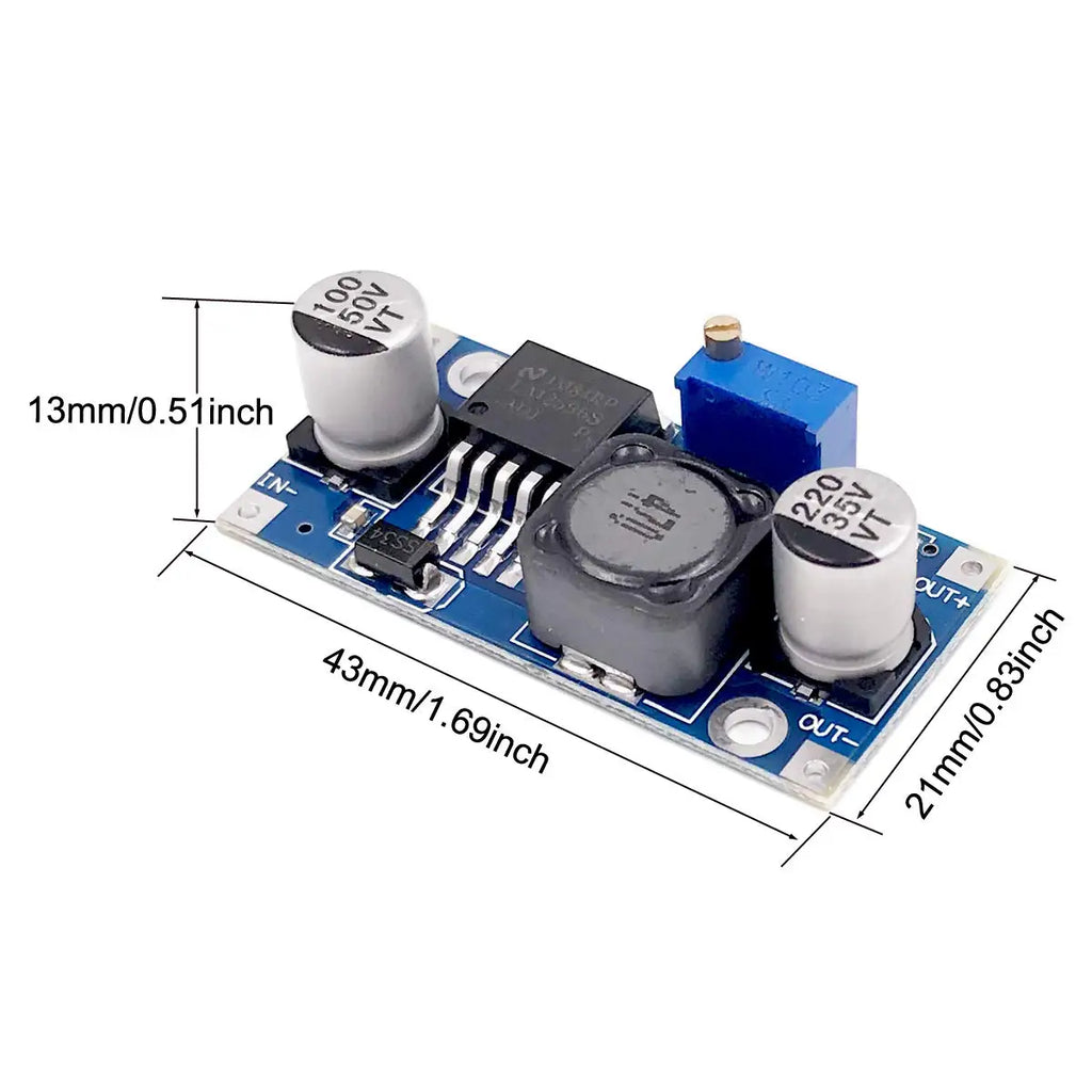 LM2596 Step Down Module DC to DC Adjustable Buck Converter Voltage Regulator Conversion Power Supply Module LM2596
