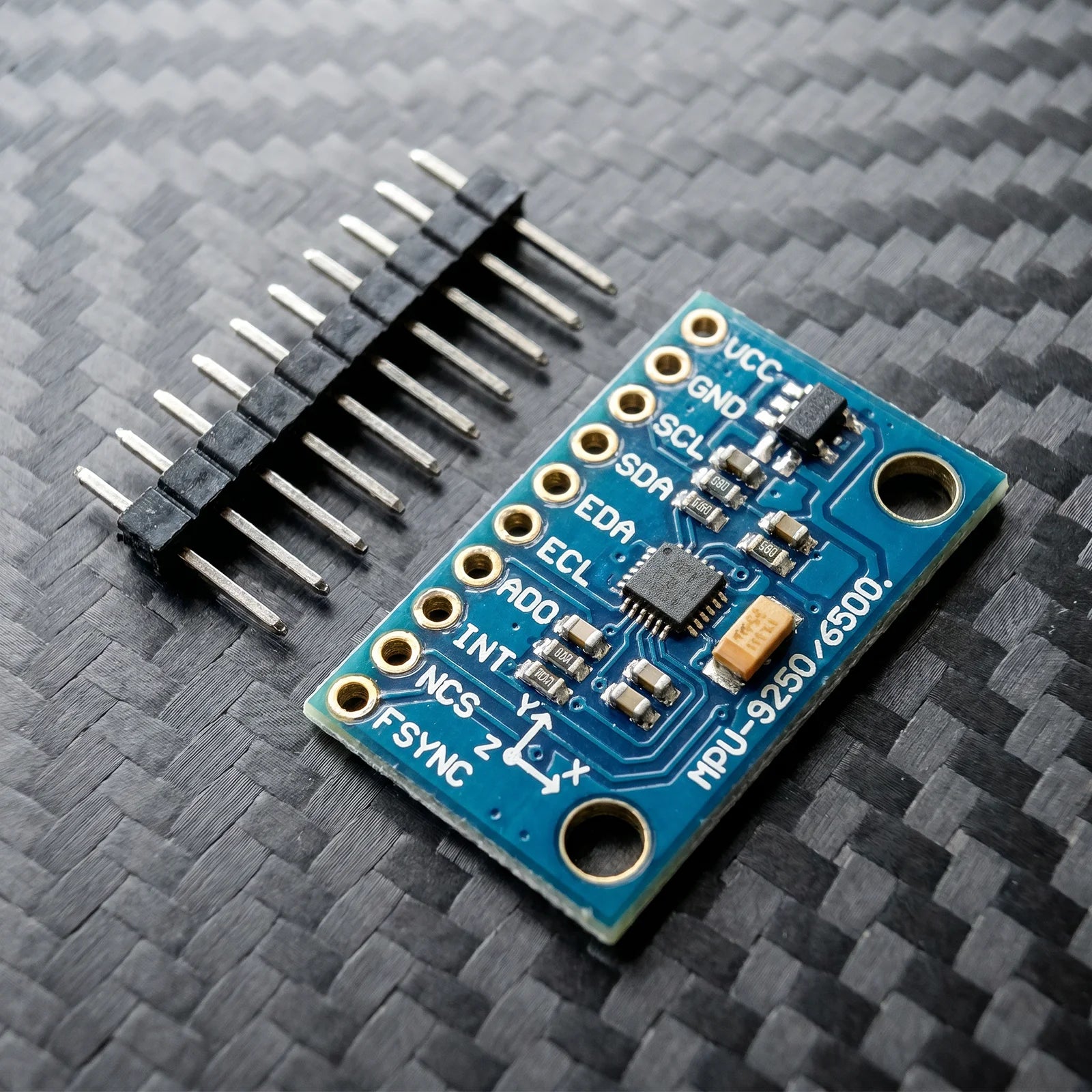 GY-9250 MPU9250 9-axis/9-axis Attitude Sensor Board Module IIC/SPI Gyro+Accelerator+Magnetometer Sensing Device 3-5V Power