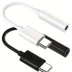 Type C To 3.5mm Aux Adapter 3 5 Jack Audio Cable for Huawei Xiaomi Redmi POCO Sumsang LG 3.5MM to 8Pin Aux Adputer for iPhone
