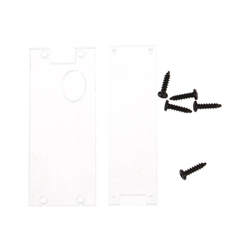1Set Pi Pico Case Acrylic Hard Shell Transparent Protector Case Fixing Bracket with Screw for Raspbery Pi Pico Board