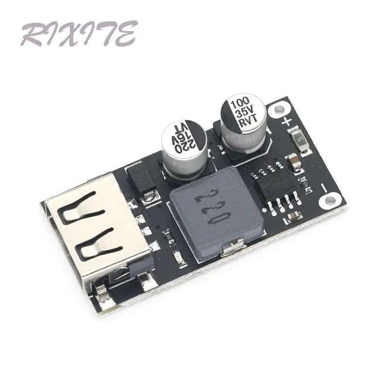 5PCS 5V Boost Step Up Power Module Lithium LiPo Battery Charging Protection Board LED Display USB For DIY Charger 134N3P Program