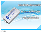 UOTEK Industrial RS232 to RS485 Adapter Converter RS 232 DB9 Connector RS-485 to RS-232 Isolated Half Duplex Anti-surge UT-2017