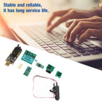 CH341A USB Programmer SOP8 Test Clip 1.8V Adapter SOP8 to DIP8 Converter Module Adapter Socket Converter Module USB Programmer