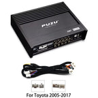 PUZU PZ-X4800S 6core 32bit 8CH With Power Car Audio DSP Digital Signal Processor Built In Amplifier 8X150W Support BT5.0 OPT