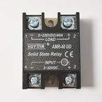 DC to DC Solid State Relay 12V 24V VDC Input 200VDC Load Voltage Regulator Tramsformer Power Protection 10A 25A 40A 60A 100A SSR