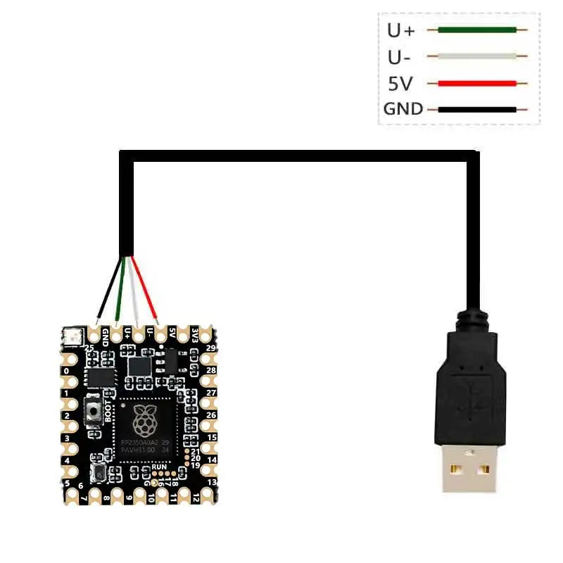 Raspberry Pi Pico 2 RP2350 Core A Development Board RP2350A RP2350-Core-A