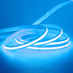 3mm 5mm PCB Battery Power COB LED Strip Light 5V Warm Natural White Blue Red Green Pink Tape 320LEDs 8mm High Density Flex Lamp