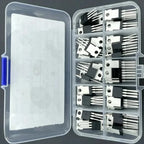 10 Values 50pcs MOSFET Kit TO-220 IRFZ44N IRF510N IRF530N IRF540N IRF640N IRF740 IRF840 IRF3205 IRF9540 Storage Box