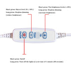 1pcs DC5V Dimmable SMD5730/2835 Led Ring White Color Lamp Bead 10W 12W LED Light Board White Warm Light with 2M cable