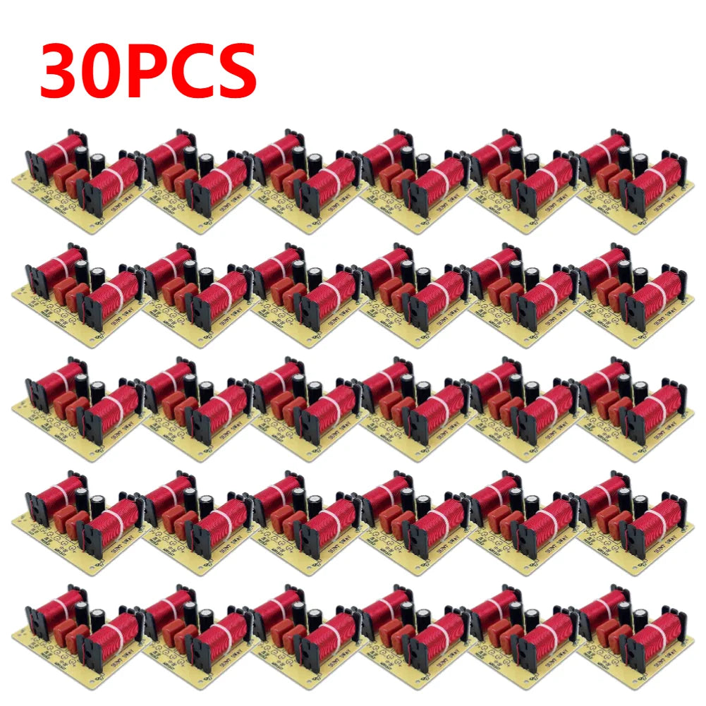 WEAH-305 150W 900-4000Hz Adjustable 3 Way Speaker Crossover Filter 1 Unit Audio Speaker Frequency Divider Full Range Treble Bass
