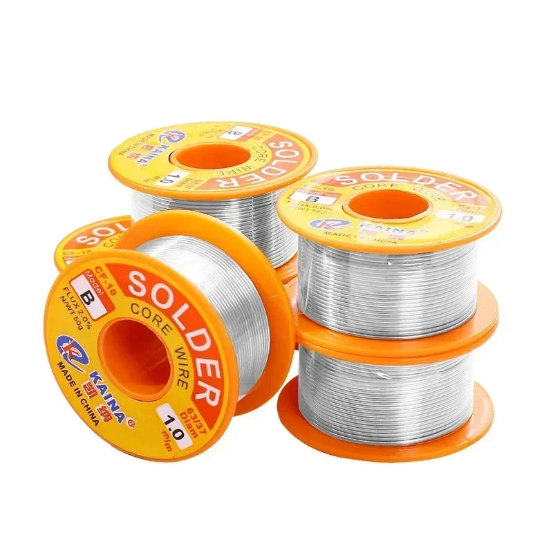 200/50G Low Temperature Easy Melt Solder Wire Metal Copper Iron Tin Alloy Welding Wires Soldering Cored Rods Bar Repairing Tools