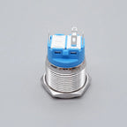 40pcs 22mm Push Button Switch Latching Momentary Metal PC Power LED Light On Off with Wire Waterproof 12v 3v 5v 6v 24v 220v Red