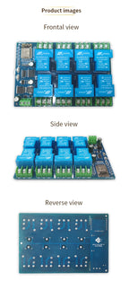 DC5V/7-28V Power Supply ESP8266 30A 8 Way WiFi Relay Module ESP-12F 8 Channel Development Board