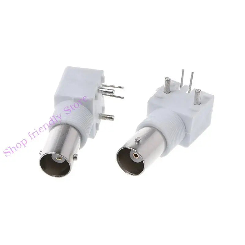 594A 10x PC Board PCB Mount BNC Female With Bulkhead Connector