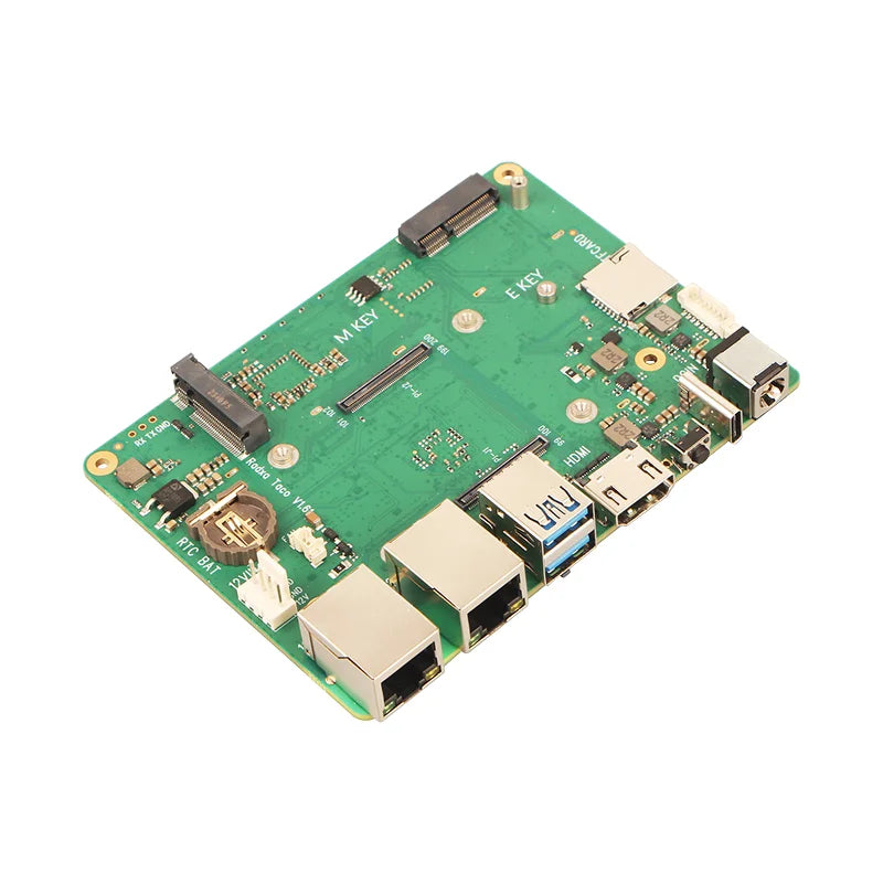 Radxa Taco Carrier Board, Compatible, Raspberry Pi CM5 NAS Server
