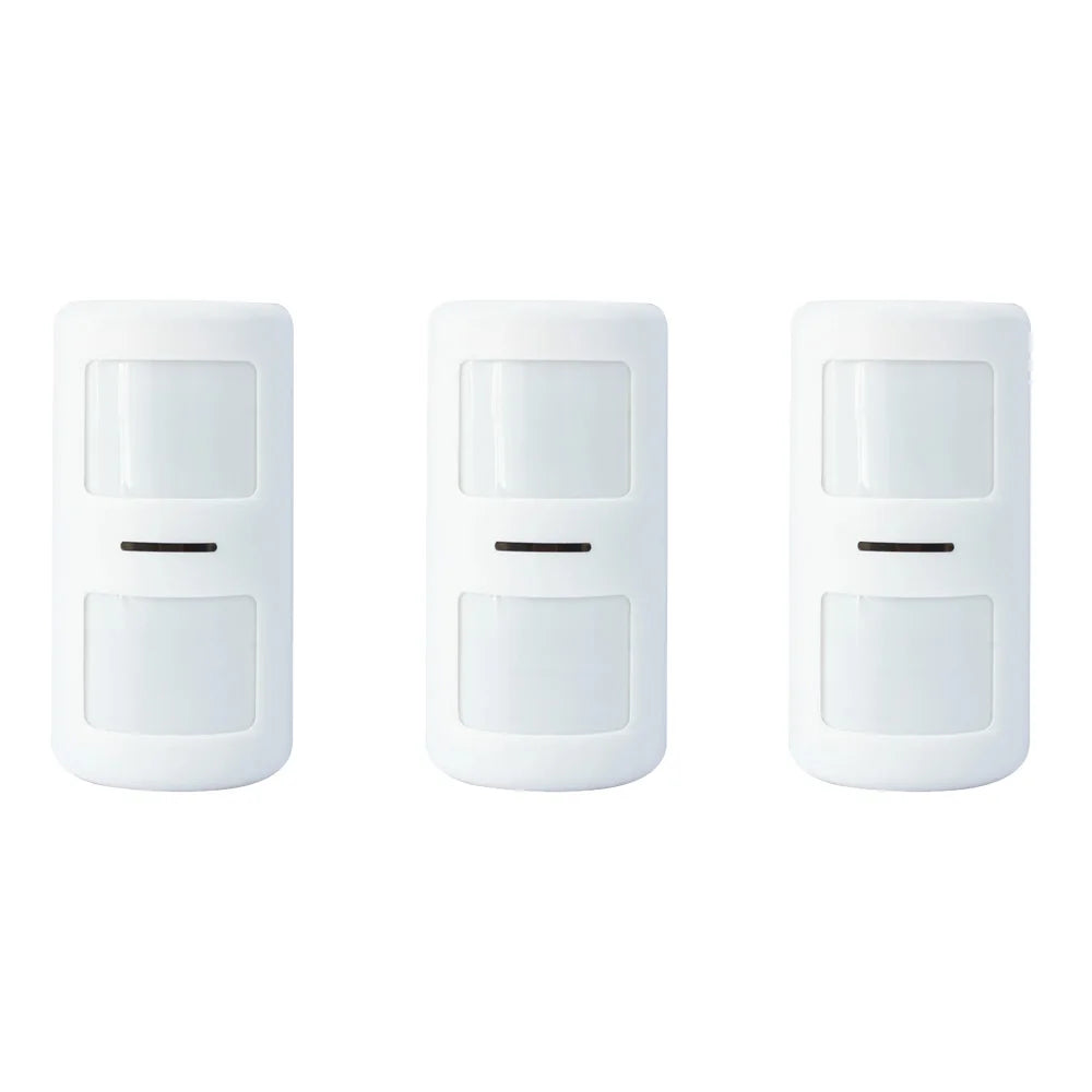 Staniot 433MHz Wireless PIR Motion Detector with Indicator Light Human Infrared Movement Sensor for Home Security Alarm System