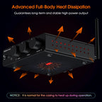 Douk Audio A5 PRO TPA3255 Bluetooth Receiver Digital Amplifier HiFi Class D Amp Stereo Audio Amplifier 48V