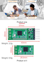 HC-05 HC-06 RF Wireless Bluetooth Transceiver Slave Module HC-08 Serial Port Module Wireless 4.0 HC-42 BLE 5.0 Bluetooth module