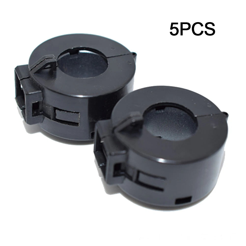 5pcs Ferrite Core Noise Reduction Clip On Rings for RFI Interference Suppression on Audio USB and Power Cables