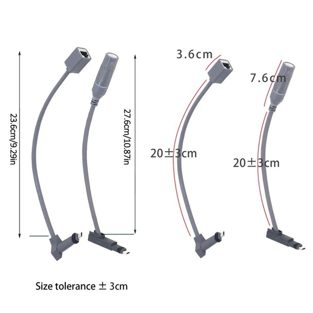 for Starlink SPX Plug To RJ45 Adapter Waterproof Anti Aging Layer 24AWG Single  Bare Copper SPX To RJ45 Adapter for Home