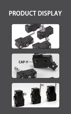 CNTD CM-1702 CM-1702K CM-1702N Micro Switch Limit Switch Travel Switch Self-Resetting Short lever Snap Action Electrical Control