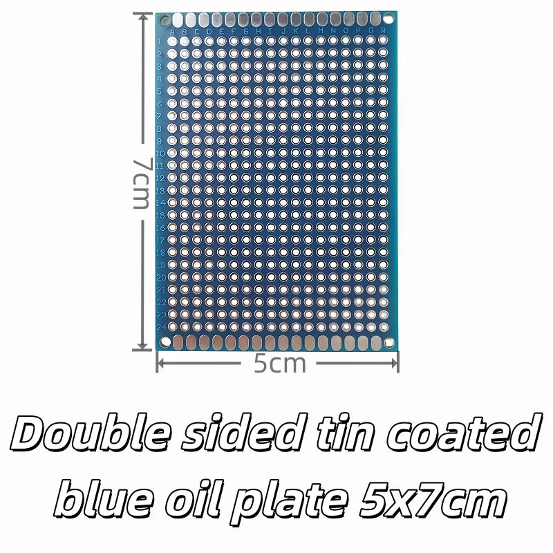 PCB Circuit Prototyping Board Double Side Prototype Boards DIY Universal Printed Perfboard Electronic Kit Double Sided Tin Spray