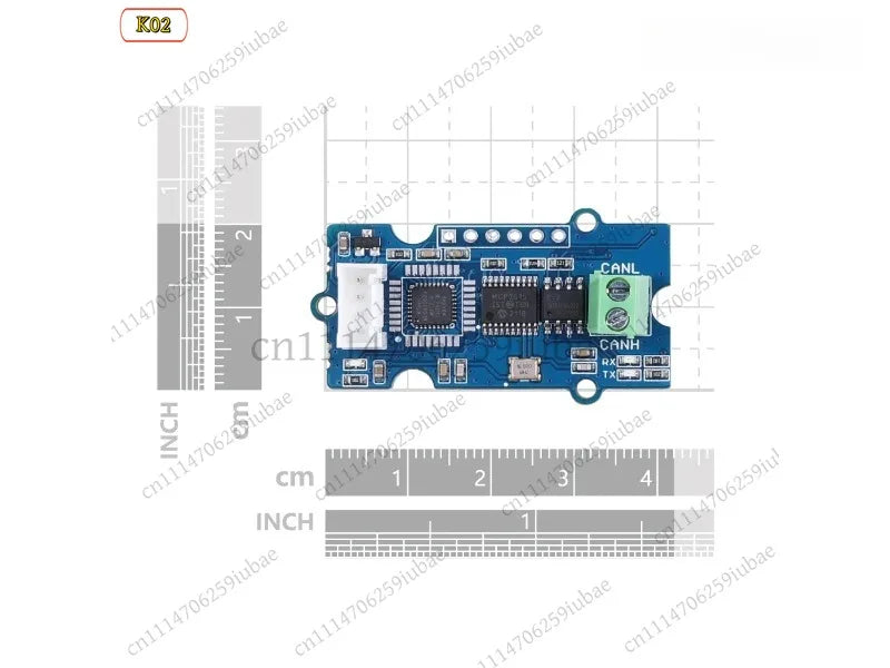 Serial CAN-BUS Protocol Controller Module MCP2515 MCP2551 SPI Interface for Arduino Vehicle Automotive Diagnostic Industrial DIY