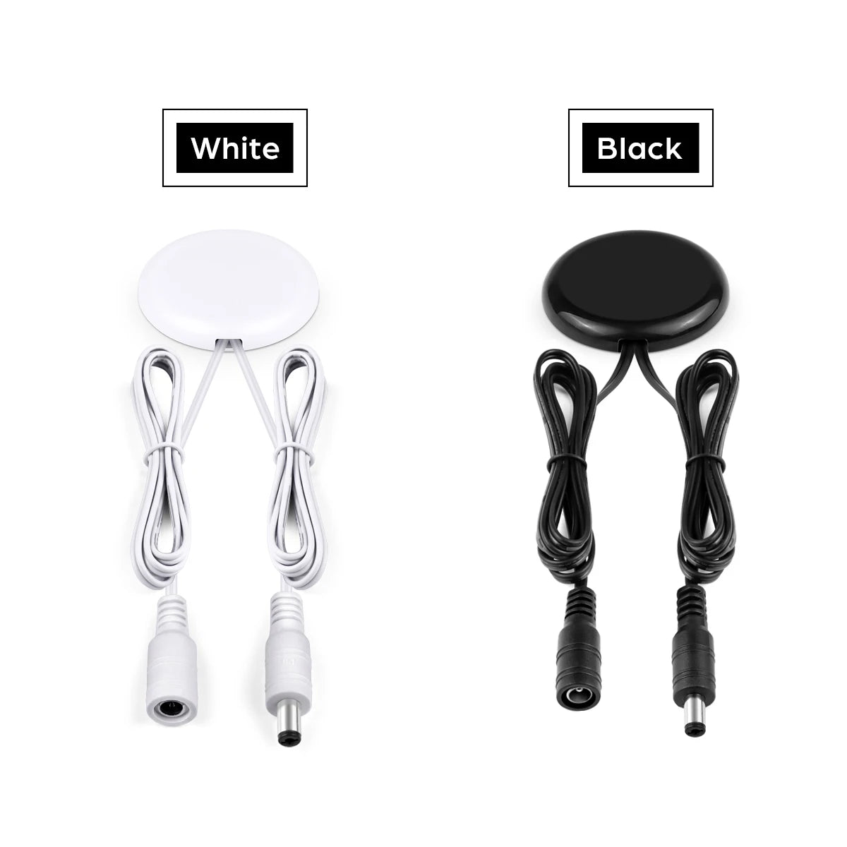 DC12V-24V Penetrable 25mm Wooden Panel Glass LED Light Touch Switch 60W Hidden Dimmer Sensor Switch For Closet Cabinet Lighting