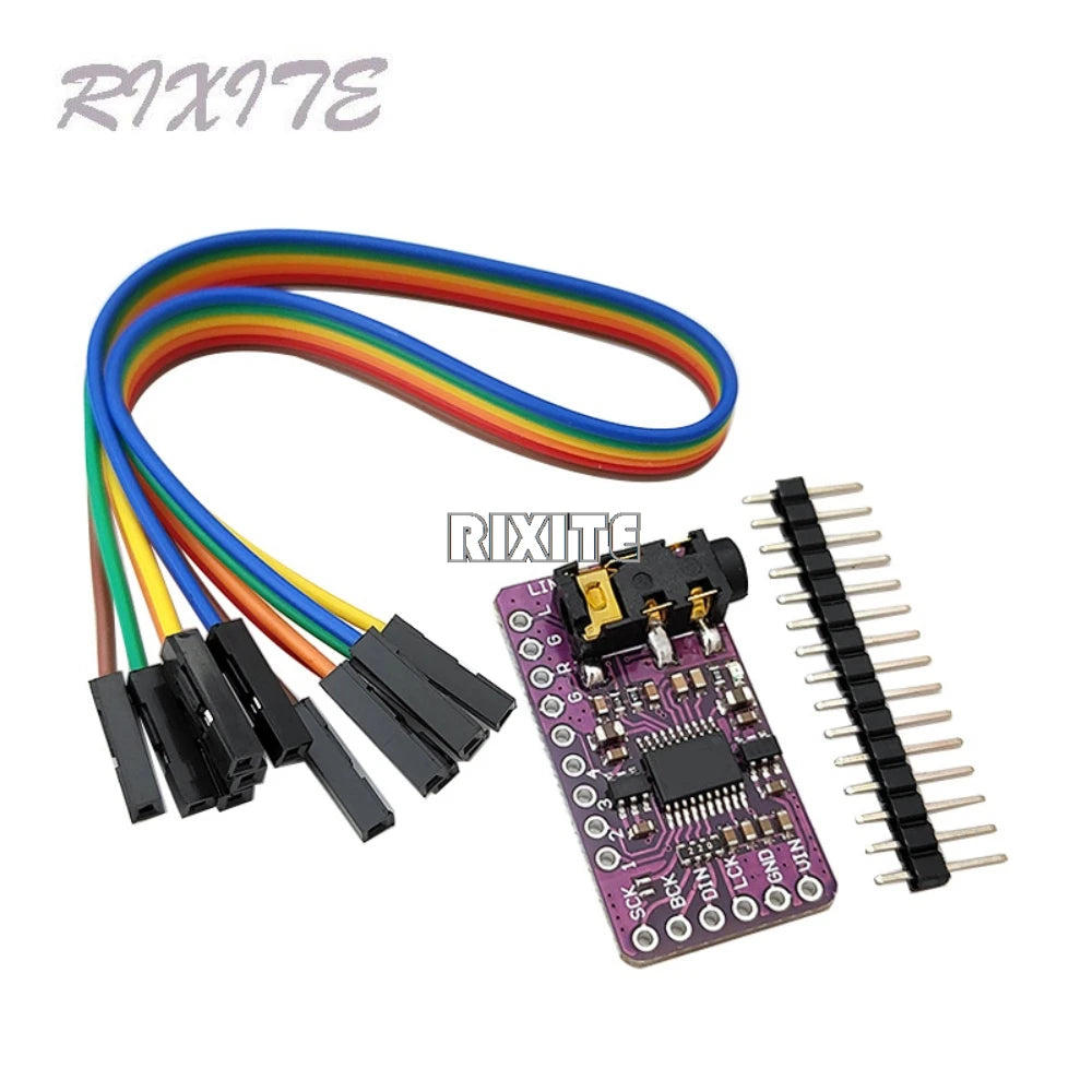 1-5PCS PCM5102A DAC Decoder GY-PCM5102 Interface I2S Player Module For Raspberry Pi PHAT Format Board Digital Audio Board