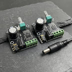 Amplifier Board Module Class D PAM8610 Digital Power Amp Board 12V with Delay Dual Channel Multiple Protection 15W X 2