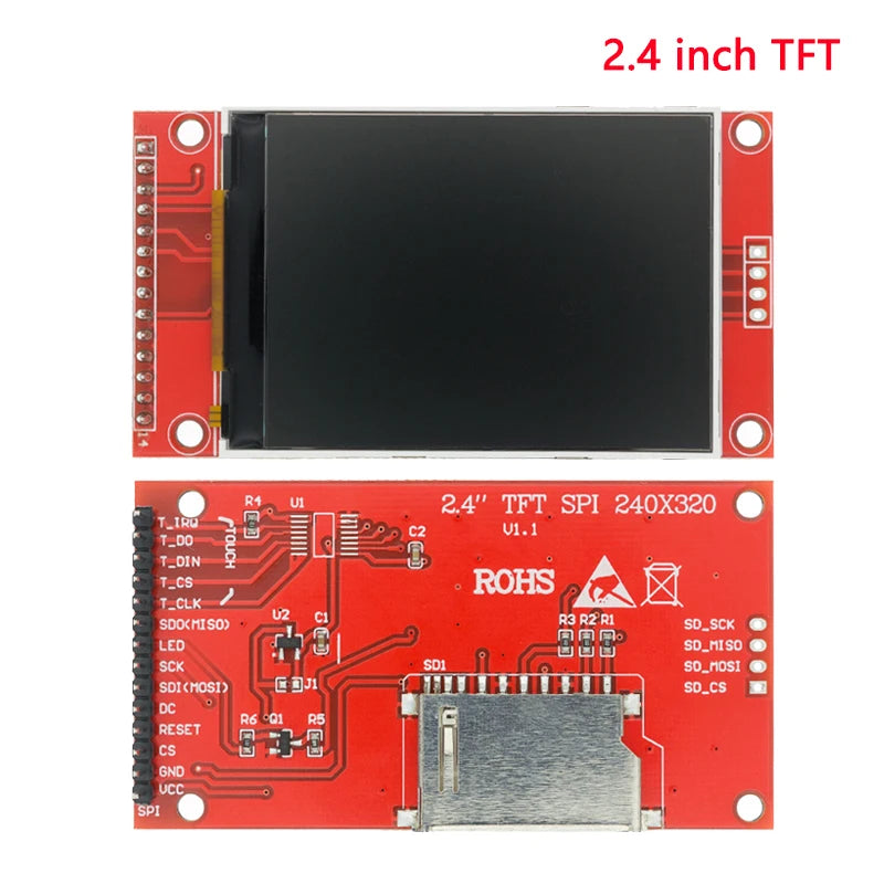TFT Display 0.96/1.3/1.44/1.77/1.8/2.4/2.8 inch IPS 7P SPI HD 65K TFT Full Color LCD Module ST7735 Drive IC 80*160  For Arduino