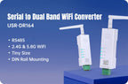Serial Port RS485 To WiFi Converter IoT Device USR-DR164 Support Modbus MQTT