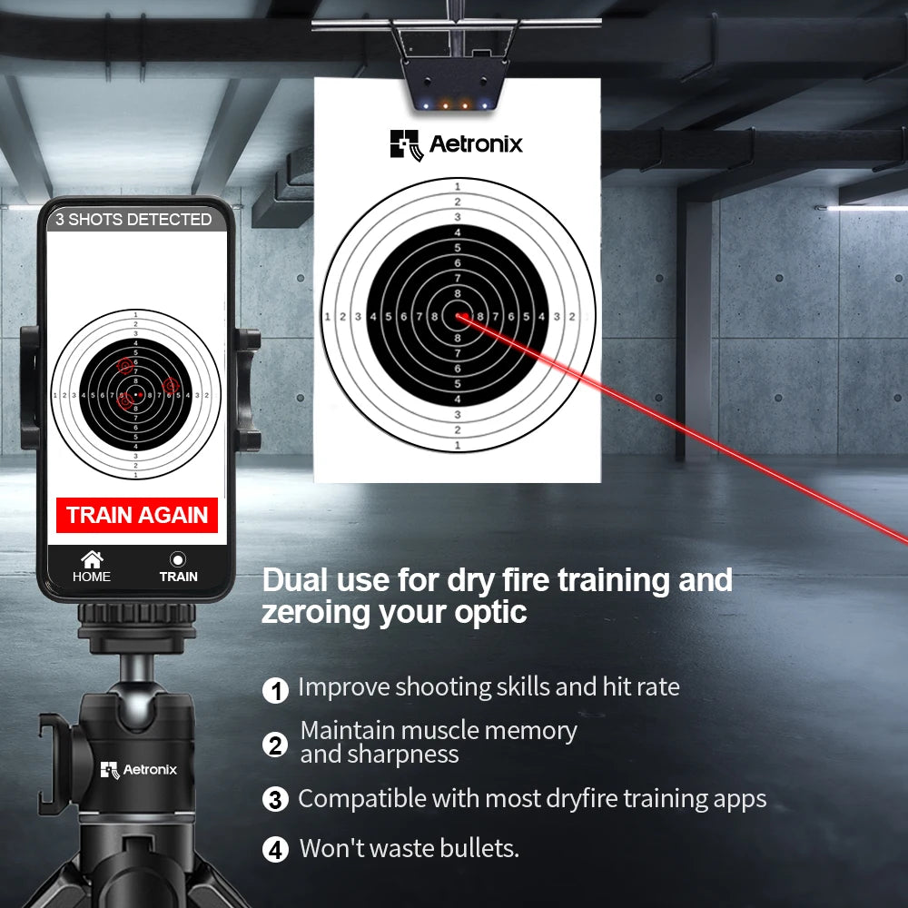 40S&W Dry Fire Laser Trainer - Hunting Accessories, Training Shooting.