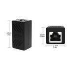 RJ45 Coupler Extender Connector Cat 5 Cat6 Cat6a Ethernet Coupler Female To Female PC Hardware Adapters Ethernet Cable Extender
