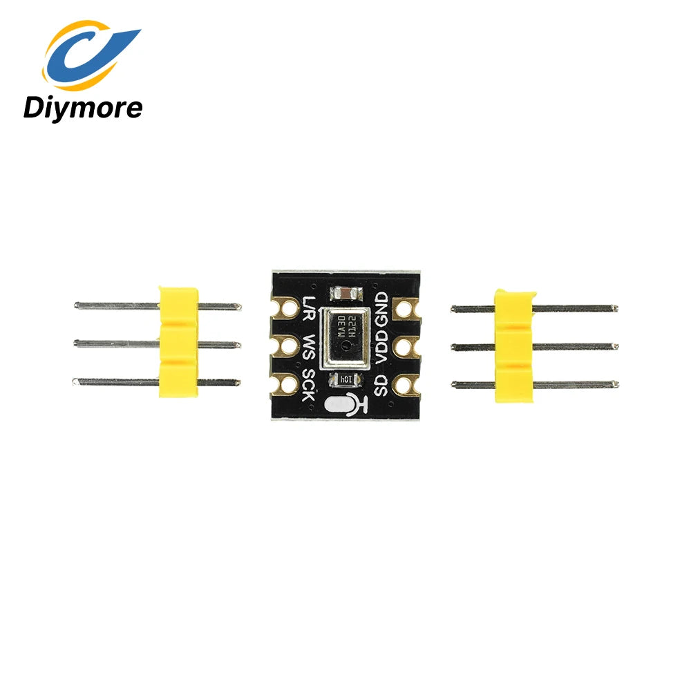 MS4030 Omnidirectional Microphone Module MEMS I2S Supports ESP32 INMP441 60Hz-15kHz  for Various Voice Capture Scenarios