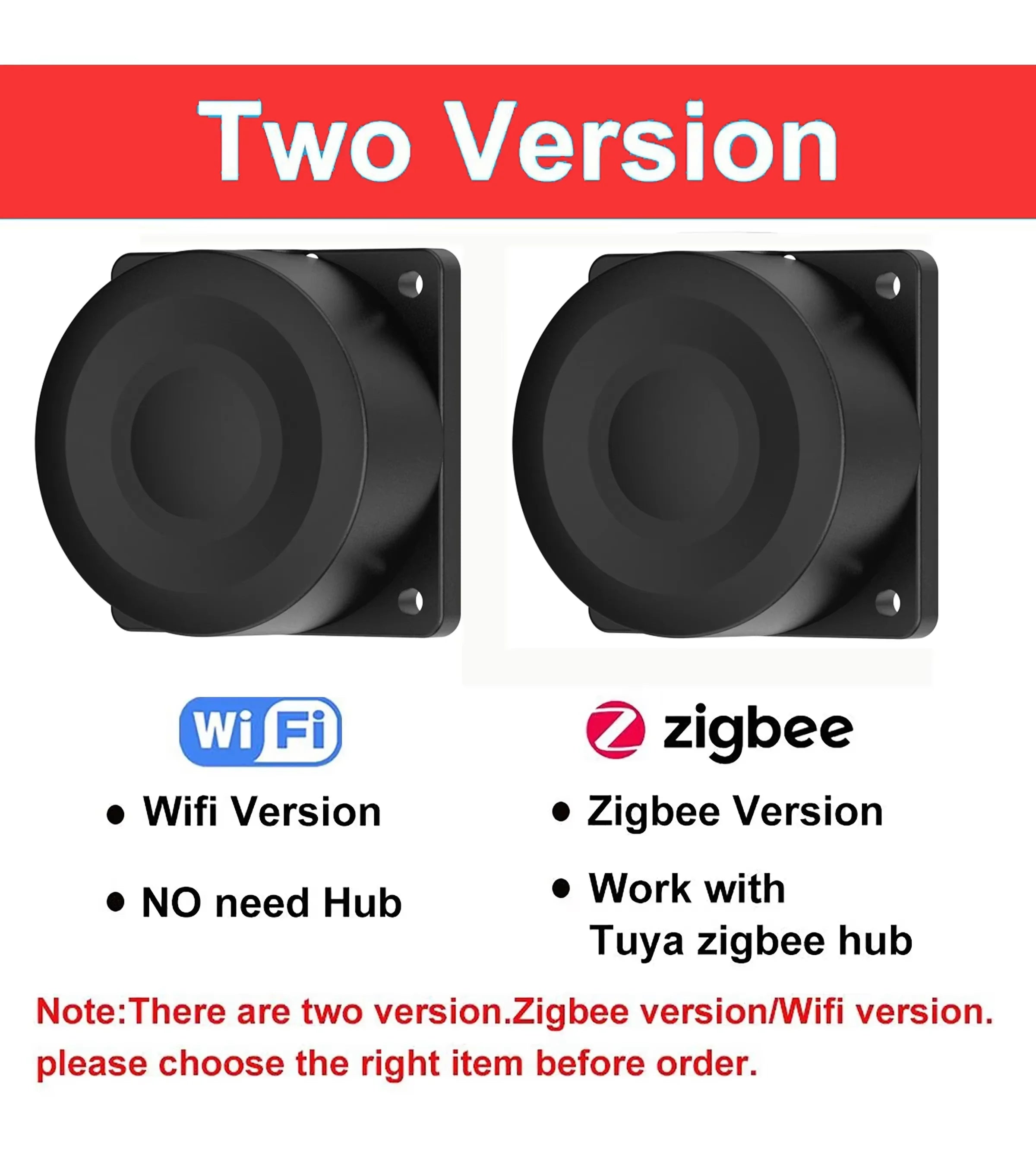 Tuya WiFi or ZIgbee Ultrasonic Water Level Sensor Wireless Gauge Water Tank Level Monitor Waterproof IP65 Water Leak Detector