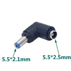 Common DC Power Male to Female 6.0*4.4 / 4.0x1.7 / 3.5*1.3 / 5.5*2.5 To 5.5*2.1 Plug Converter Notebook Laptop Adapter Connector