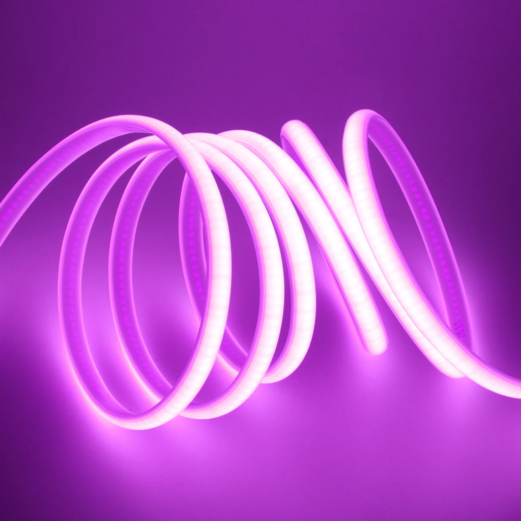 Dimmerable 220V COB Strip Red/Ice Blue/Pink/Yellow/Green/Pink/White 3000K 4000K 6000K Waterproof Flexible Ribbon LED Neon Light